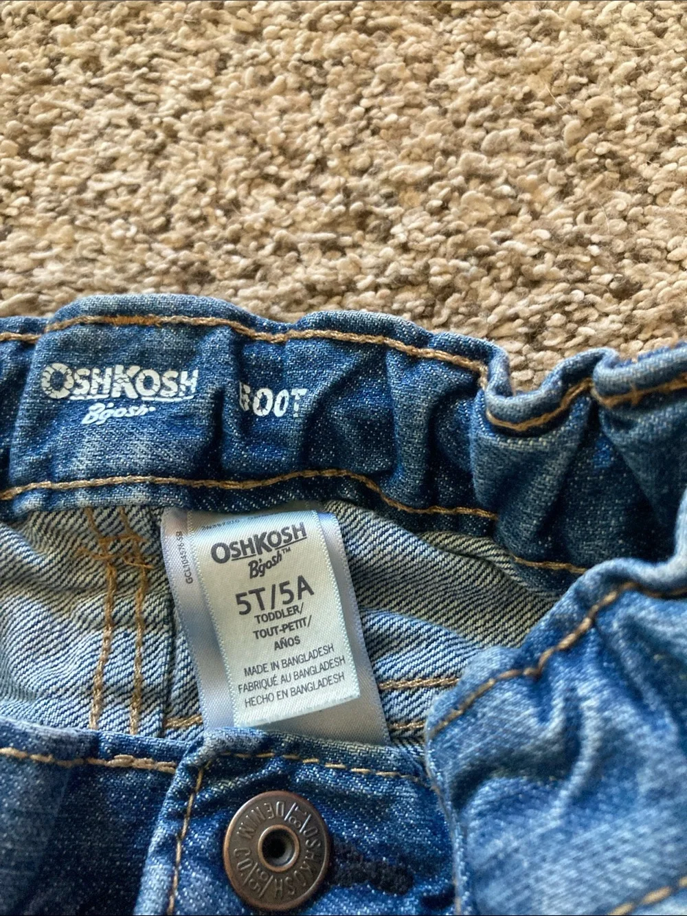 OshKosh B'gosh Blue Kids Denim Jeans